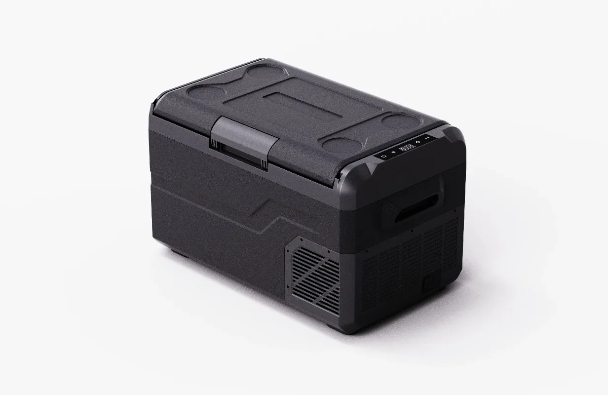 Car Fridges Safebond 30L Portable Compressor Car Refrigerator 12V 24V Electric Power Small Freezer for Outdoor RV Household