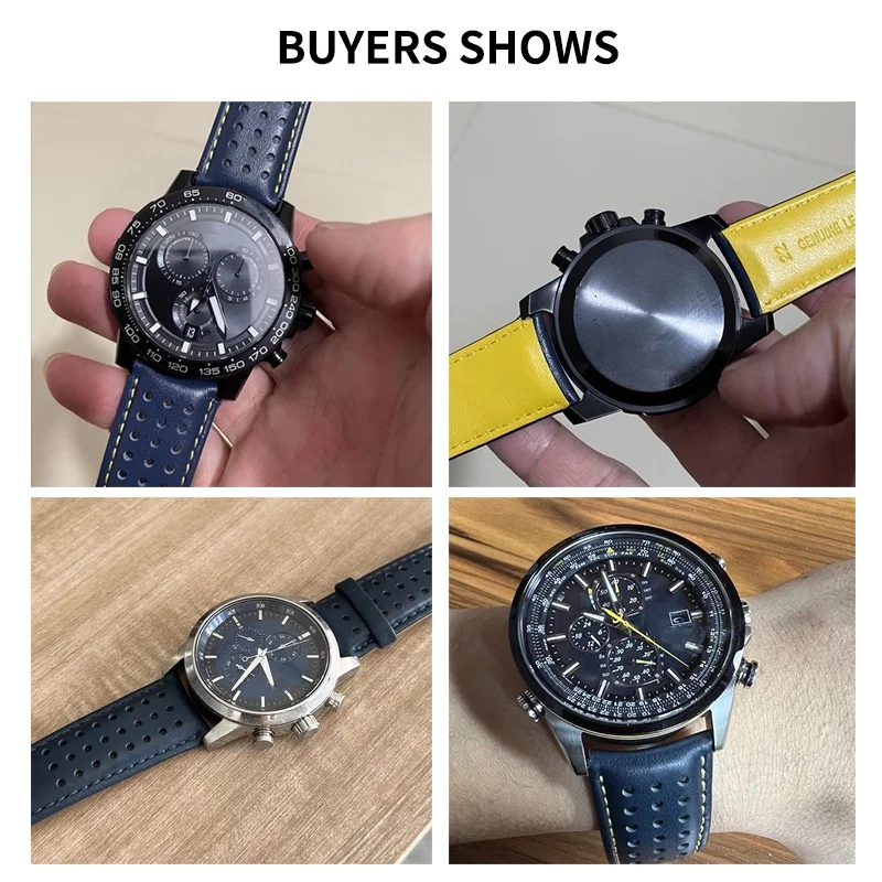 22 مللي متر 23 مللي متر حزام ساعة جلد الفولاذ المقاوم للصدأ مشبك ساعة مقاوم للماء قوس الفم معصمه خاص للمواطن AT8020/JY8078