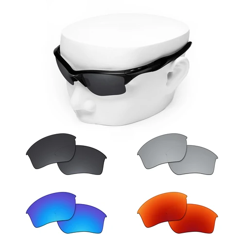Imagen 1 del producto Lentes de repuesto polarizadas OOWLIT para gafas de sol Oakley Half Jacket 2,0 XL OO9154