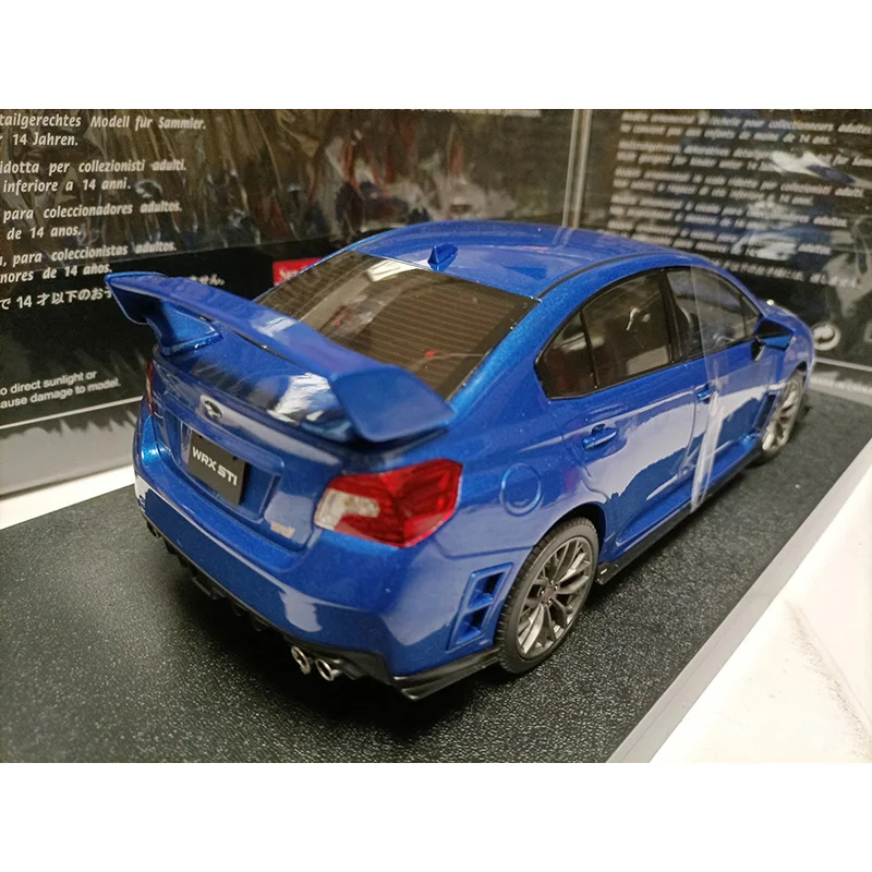 1:18 Scale Subaru WRX STi 2018 Alloy Car Model Collection Ornaments