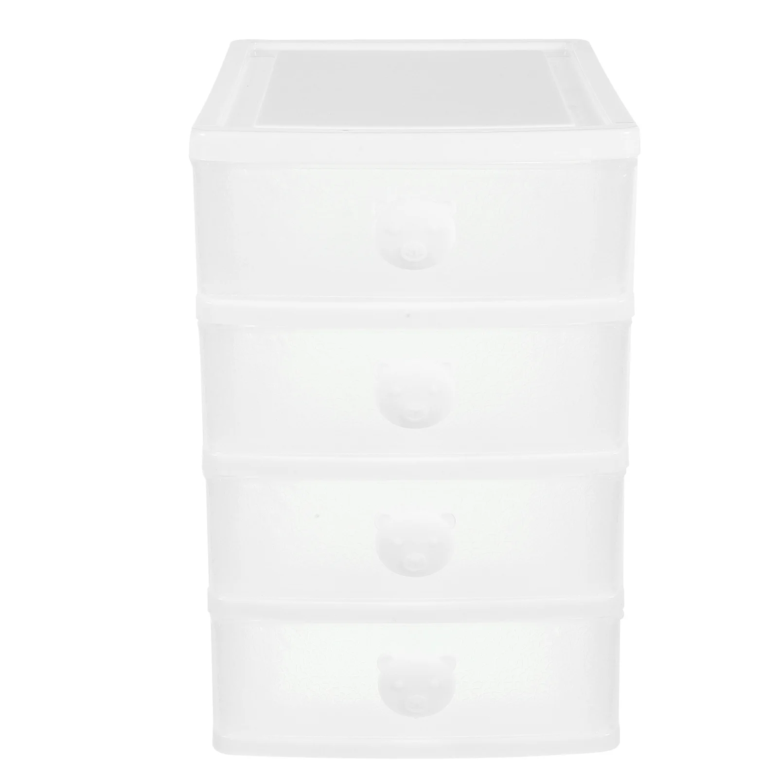 منظم مكتب على شكل درج، صندوق تخزين بلاستيكي متعدد الطبقات، موفر للمساحة، منظم مكياج لسطح المكتب، صندوق مرتب #3