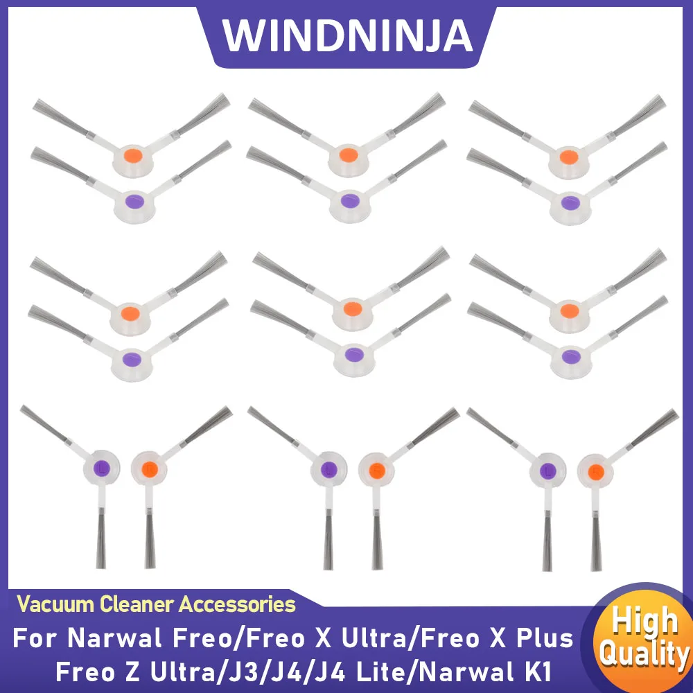 

Боковая щетка для Narwal K1, совместимая с роботами-пылесосами Narwal Freo/Freo X Ultra/Freo X Plus/Freo Z Ultra/J3/J4/J4 Lite