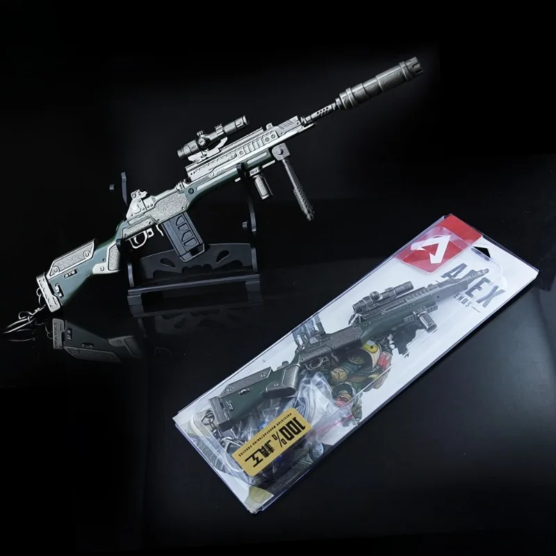 21.5cm/8.46in apex anime periférico bloodhound g7 scout liga artesanato armas modelo pingente arma de brinquedo presente aniversário para meninos da menina
