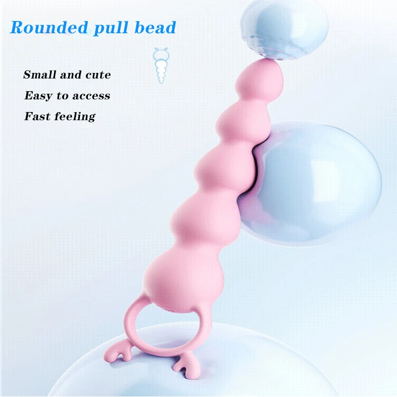 G-Spot fawn Court Pull beads เครื่องกระตุ้นทางทวารหนัก, อุปกรณ์ช่วยตัวเองแบบเม็ดเซ็กซ์ทอยไข่รักสำหรับผู้หญิงและผู้ใหญ่