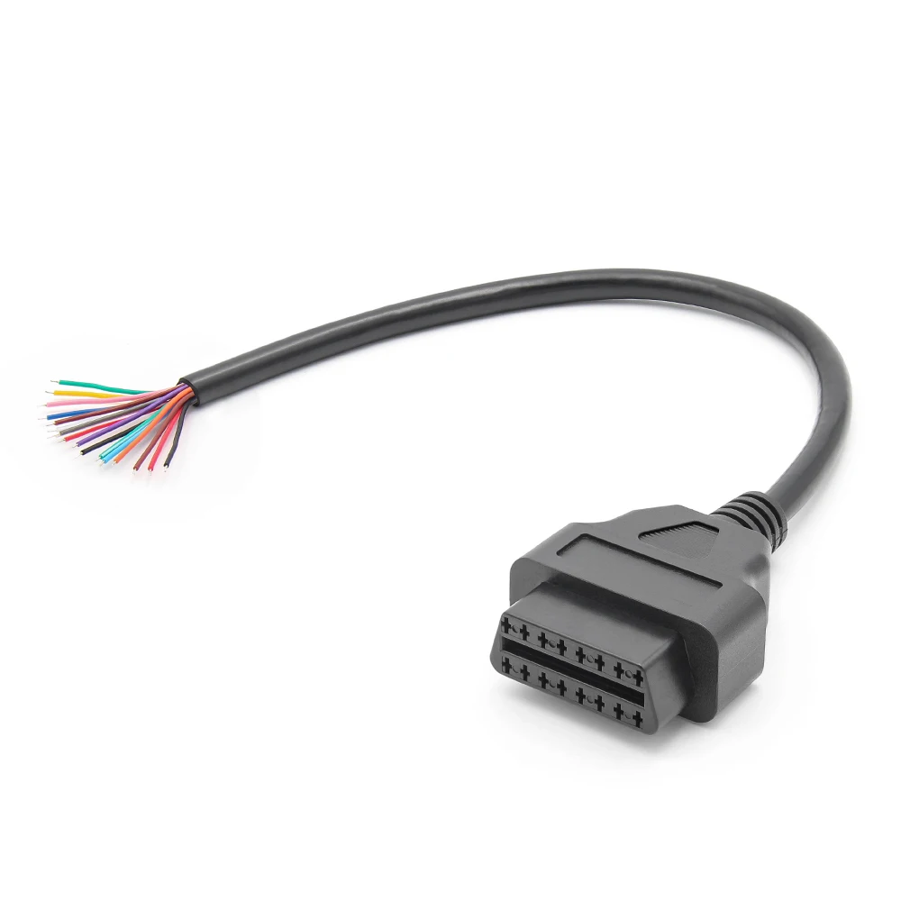 OBD2 كابل تمديد السيارات ، كامل 16Pin ، ذكور وإناث ، ديي ، أداة تشخيص السيارات السيارات ، الماسح الضوئي ، موصل OBD 2