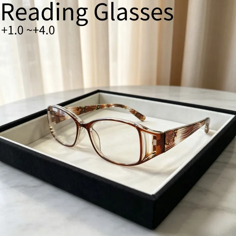 12-Color Striped Reading Glasses - Unisex, a Must for Daily Work, High-Quality Fashion Glasses, Durable Vision Aids, High-Quality Reading Glasses Wrapped in Christmas and Halloween Gifts
