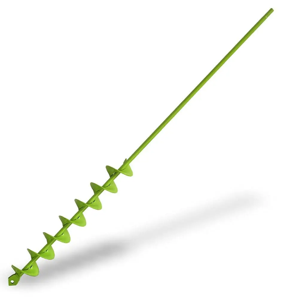 

32 x 2 Upgraded Elongated Auger Drill Bit - No Need to Squat Post Hole Digger, 100% Solid Barrel Extended Length Intensive Blade
