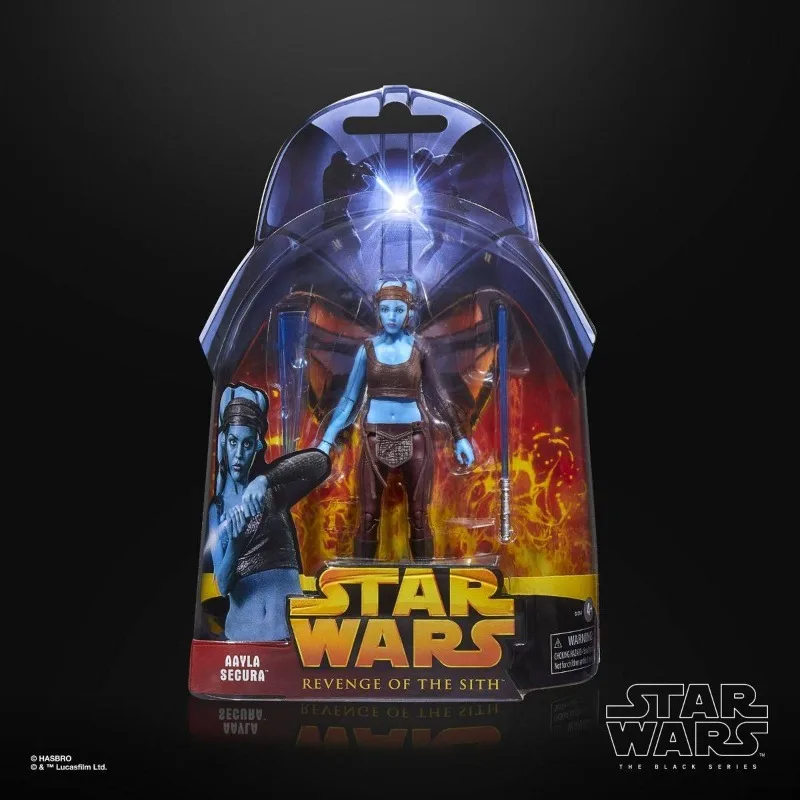 Hasbro Original Star Wars Anime Figure Ella Cusella Blue Taiwei Action Figure Toys for Boys Girls Kids Gift Collectible - view 3