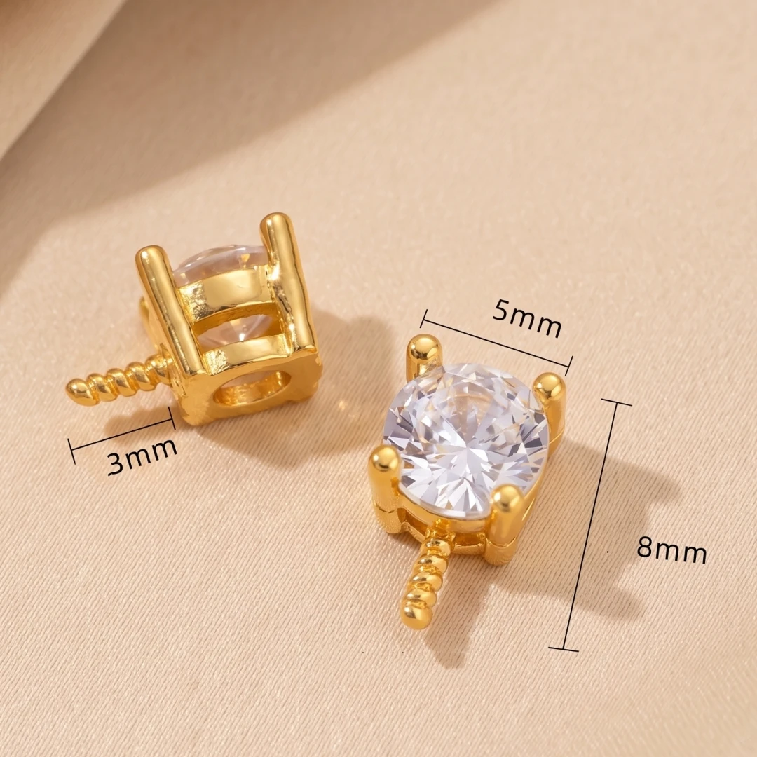 10개 18K 골드 진주컵 아이핀 (작은 진주컵 포함) - Jewelry Making Drill 리뷰 및 가격