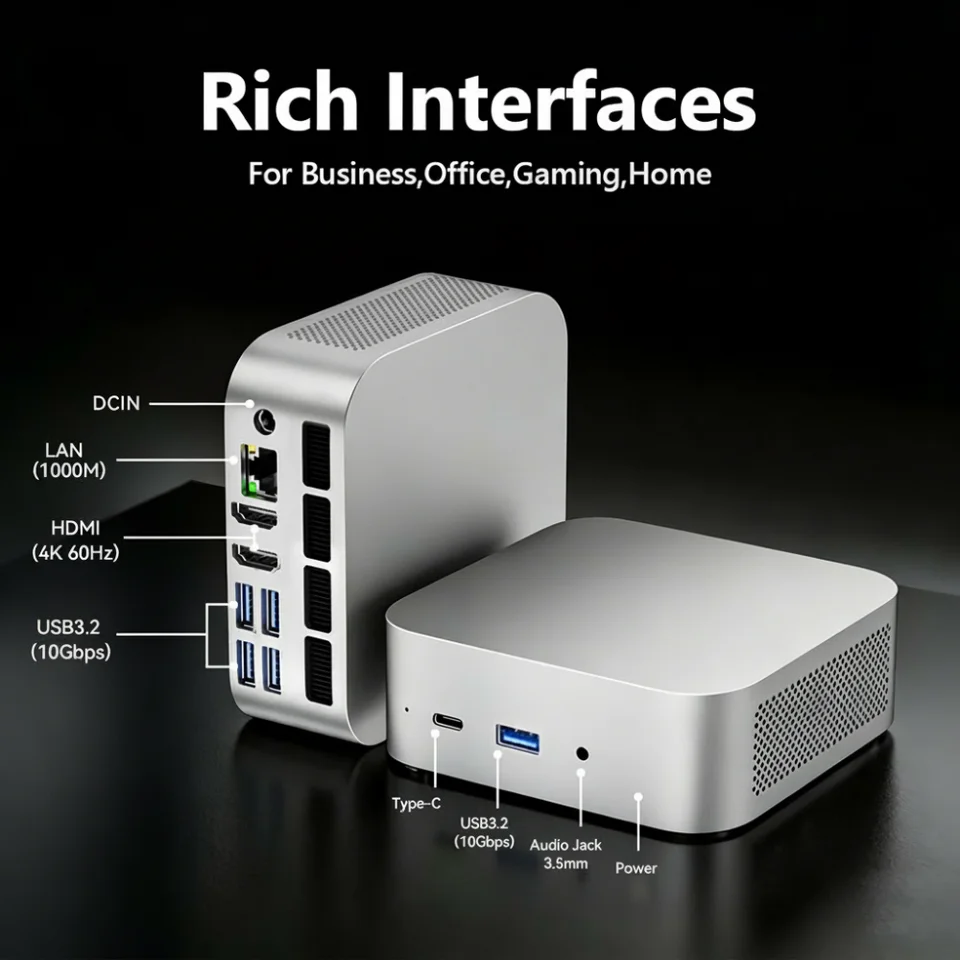 SZBOX S87/S76 AMD Ryzen 7 8745HS/Ryzen 5 7640HS MINI PC Windows 11