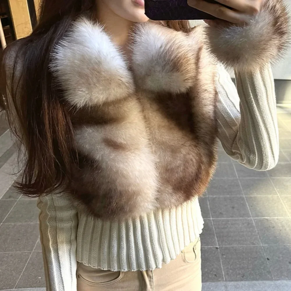 Thumbnail 4 - #7 Trending Womens Cropped Knit Sweaters Right Now