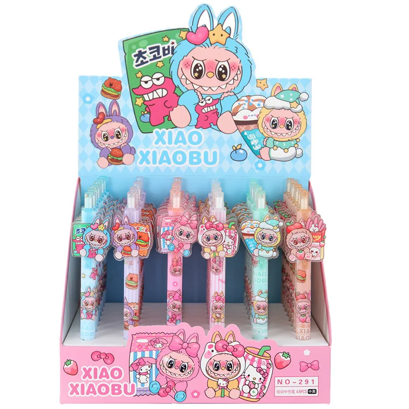 لطيف الكرتون قلم محايد اللون الإبداعية عالية الجمالية قيمة طالب استخدام خاص المواد البلاستيكية غير قابل للمسح مكتب التموين