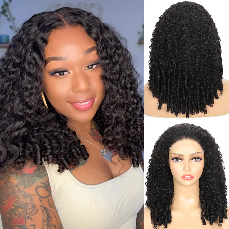100% Virgin Human Hair Burmese Curly 5x5 HD Lace Frontal Wigs 250 Density Ombre Deep Water Wave Bouncy Curly Glueless Lace Wigs