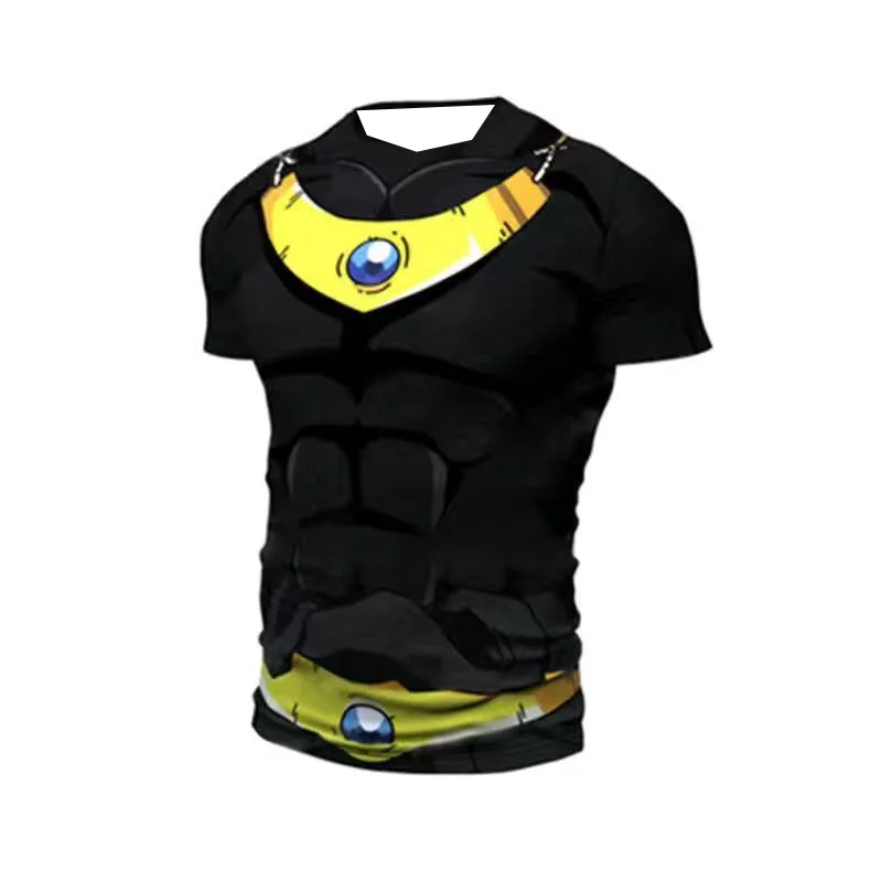 

Новая компрессионная футболка Bandai Dragon Ball Broly 2026 года для мужчин: идеально подходит для повседневной носки и тренировок