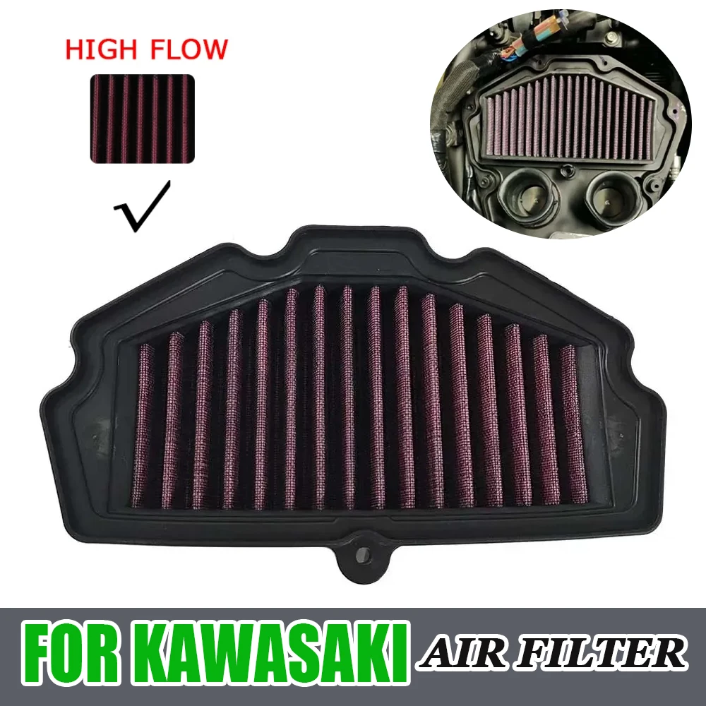 Filtro de aire para motocicleta, piezas de repuesto para Kawasaki Versys 650 KLE650 Vulcan S 650 VN650 EN650 2015 - 2024 Ninja 650 Ninja650 EX650