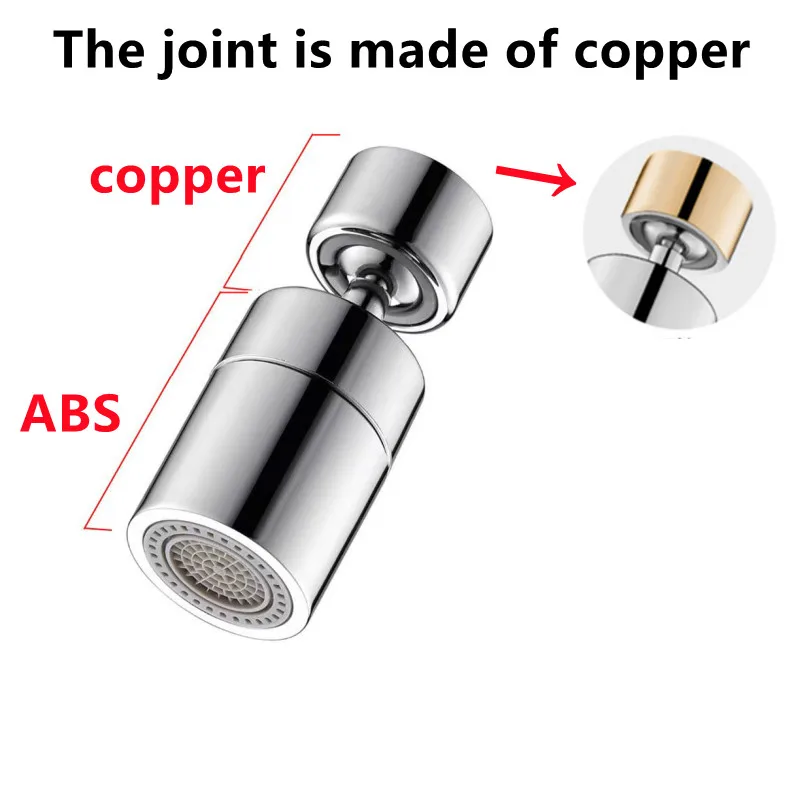 Kitchen Water Faucet Aerator FM22 Thread 360 Degree Swivel Tap Bathroom Water Tap Filter Nozzle Diffuser Adapter Filter