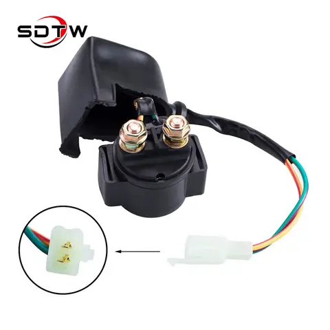 Motorcykelstartrelä Elektromagnetiskt startrelä för GY6 49cc 250cc ATV 4-taktsstartare 12 best sales kors 250cc - №10