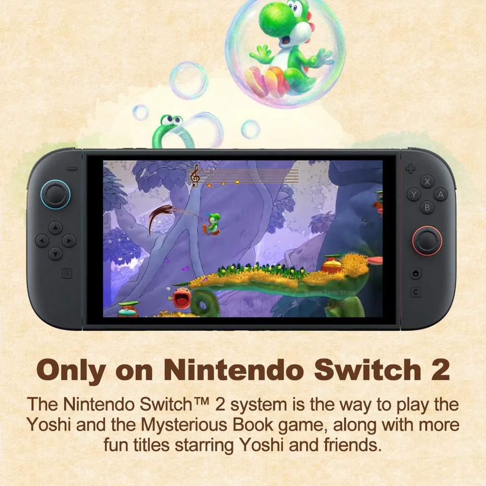 masa-yoshi新型 任天堂スイッチ本体   2台  (保証書未記入) Yoshi and the Mysterious Book Nintendo Switch 2 Juegos Games Deals