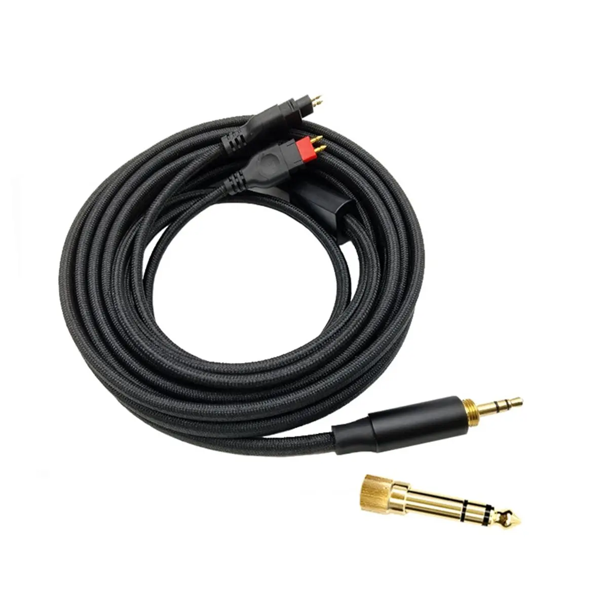 【Cable】 3.5mm Audios Cable Replacement for HD650 HD600 HD580 HD660S Headphones Long Coppers Wire