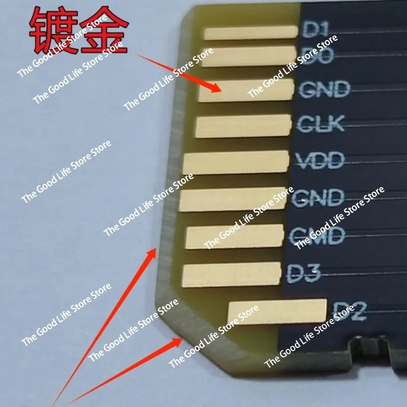 بطاقة SD PCB Port Out Audio Host صيانة توطين البيانات EMMC أدوات القراءة والكتابة #3