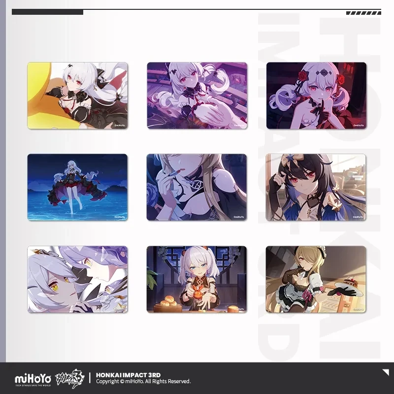 

Fans Welfare [Genuine] In Stock Game Genshin Impact CG Series Raster Cards Anime Cosplay Fashion Cards Kids Gift