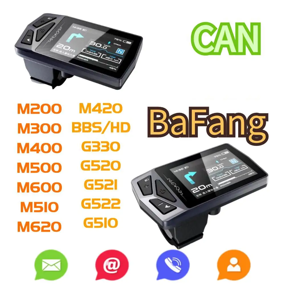 bafang-mid-motor-eb02-display-can-protocol-unlock-speed-limits-bluetooth-call-reminder-map-navigation-m200-m400-m510-m600-m620