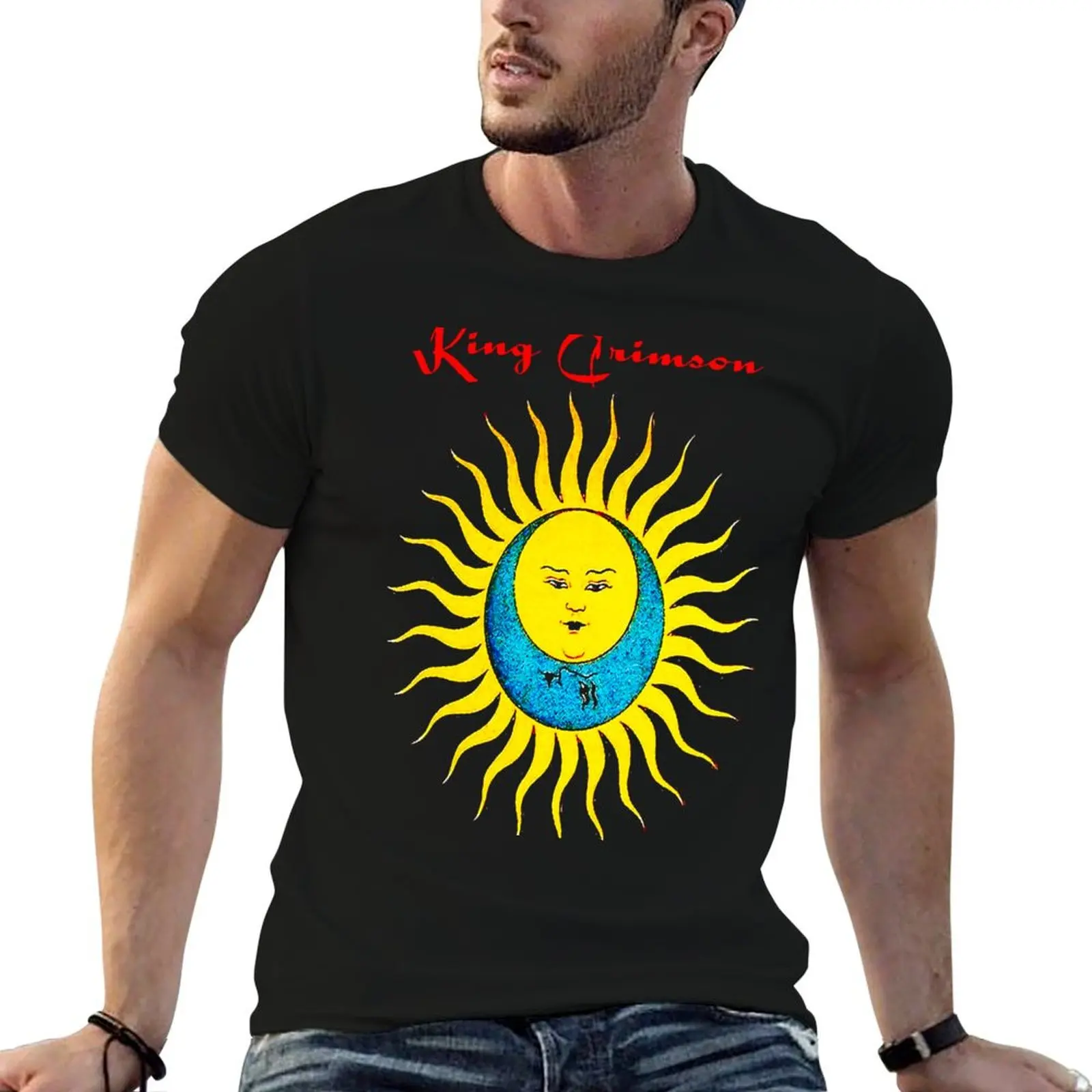 King Crimson KC54 - King Crimson - Camiseta más vendida, camiseta para hombre, camiseta gráfica de lujo para hombre, camiseta de algodón 100%