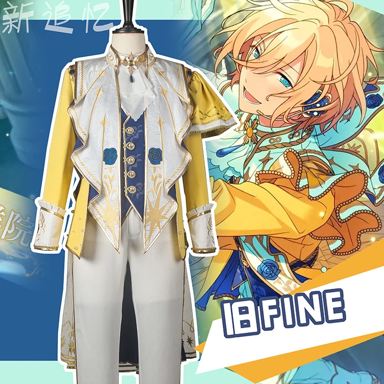 COS-KiKi Ensemble Stars 2 Old Fine Tenshouin Eichi Itsuki Shu Game Suit Gorgeous Handsome Cosplay Costume Halloween Party Outfit