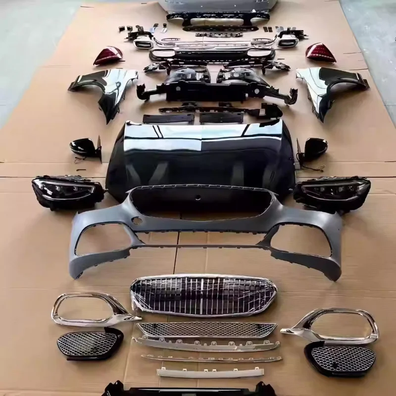 Suitable For 08-13 Mercedes-Benz S-Class W221 Upgrade To W223 Maybach S680 Body Modification Exterior Kit