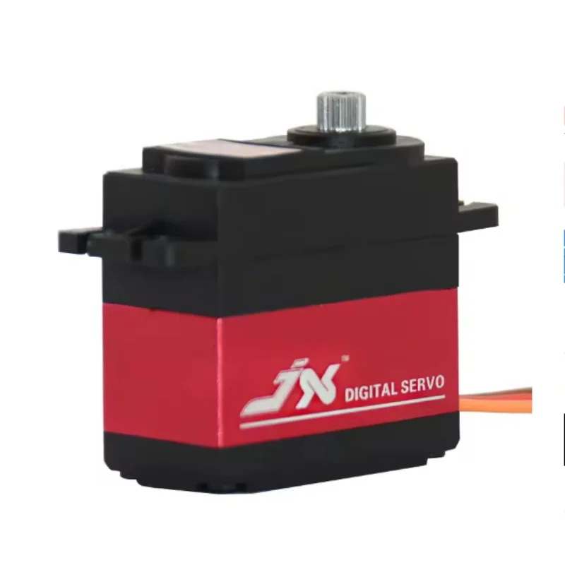 JX PDI-6209MG 4.8 فولت-6 فولت 0.13 ثانية/60 9.35 كجم الرقمية المعادن سيرفو الألومنيوم الحال بالنسبة 1/10 RC سيارة Kst سيرفو نموذج سيارة موتور RC أجزاء