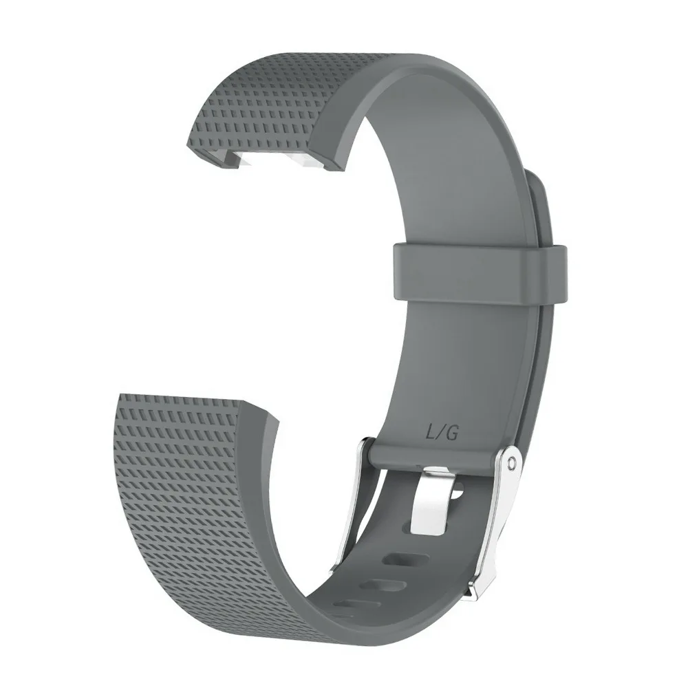 Smart Wrist Band Replacement Parts for Fitbit Charge 2 Strap for Fit Bit Charge2 Flex Wristband Gray