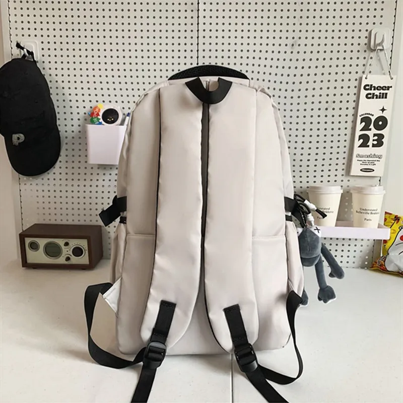 2024 New Student Schoolbag Lightweight Large Capacity Travel Sturdy And Durable Backpack High School Students Shoulders Backpack