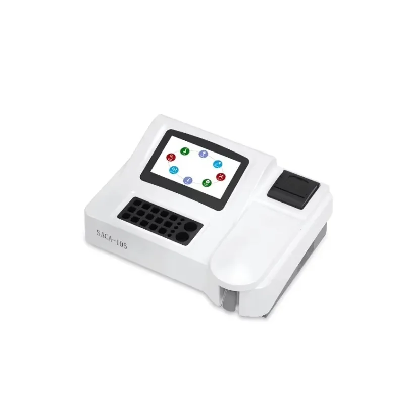 2025High Quality Wholesale Chemistry Biochemistry medical Analyzer Built-in printer Semi Auto Biochemistry Analyzer for hospital