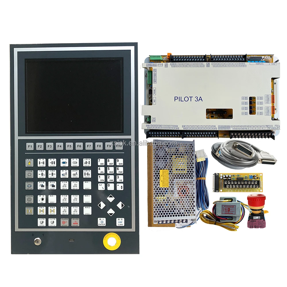 Techmation PILOT 3A with HMI-M12M panel (12.1inch TFT LCD ) Control System , PILOT3A PILOT3 PLC For Injection Molding Machine