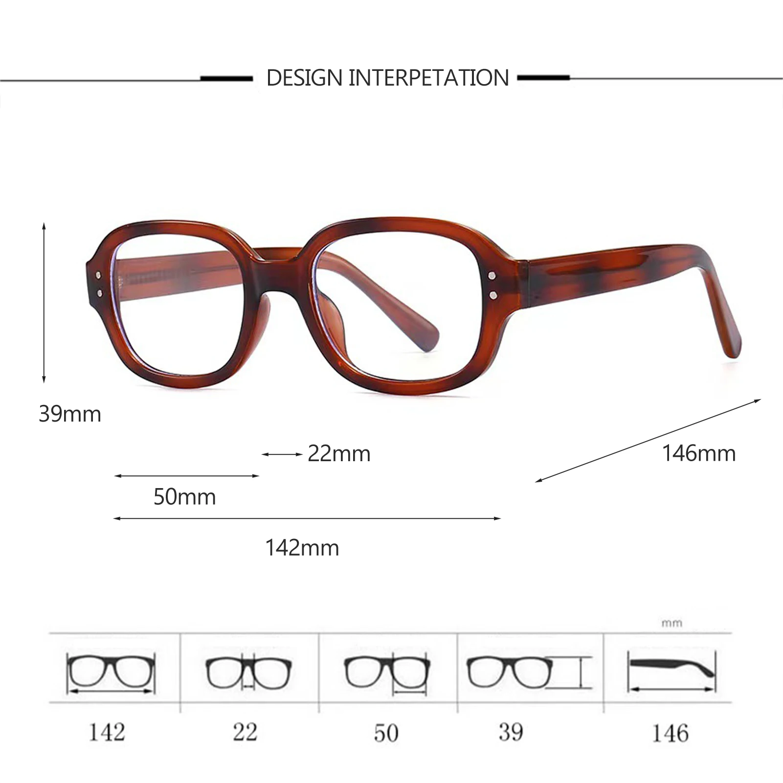 Blue Light Glasses for Teens with Thin Reflective Lens Big Square Frame Eyeglasses for Unisex Daily Use SNO88