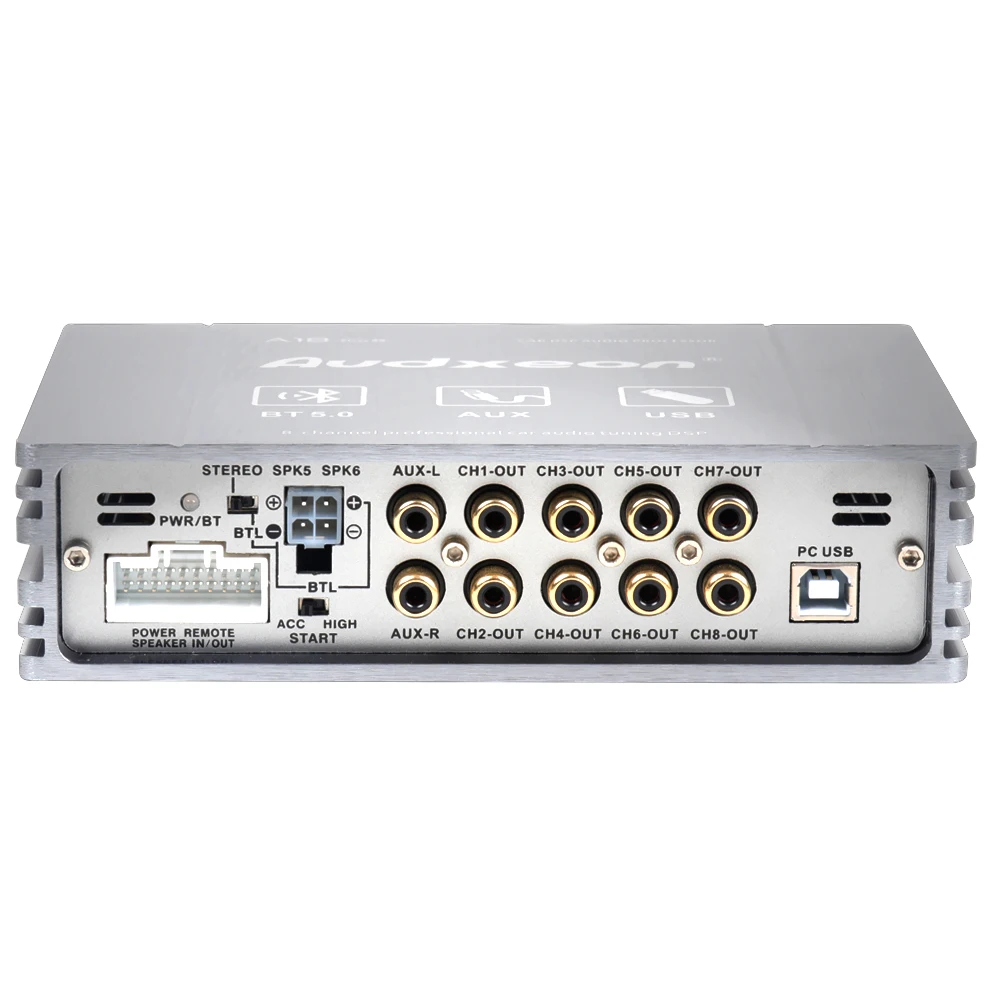 

2025 hot sale Good Quality OEM 8 Channel Car DSP Audio Amplifier Music Player