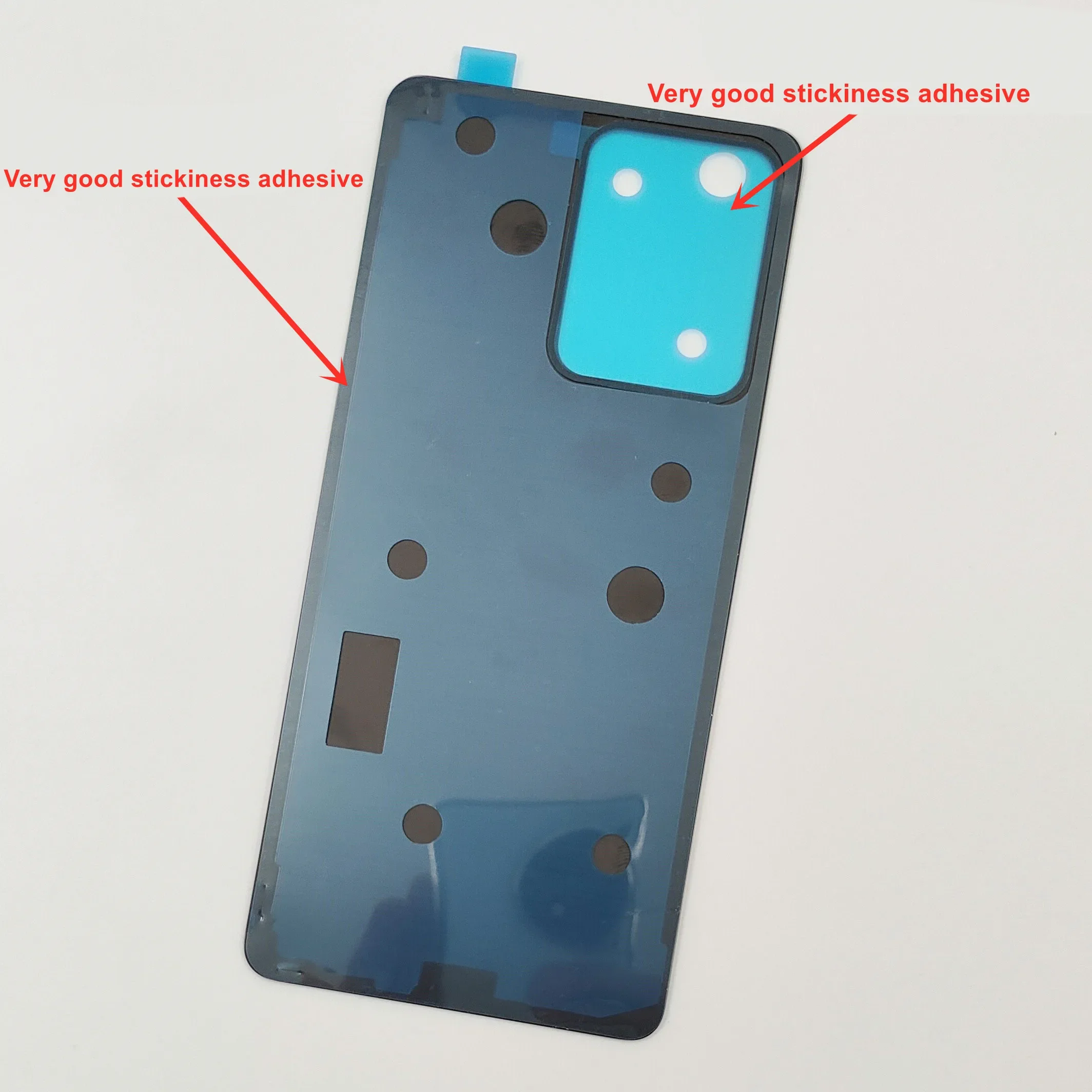 A+++ Glass Back Lid Door For Xiaomi Redmi Note 12 Pro 5G Battery Cover Hard Rear Housing Panel Case With Adhesive Glue