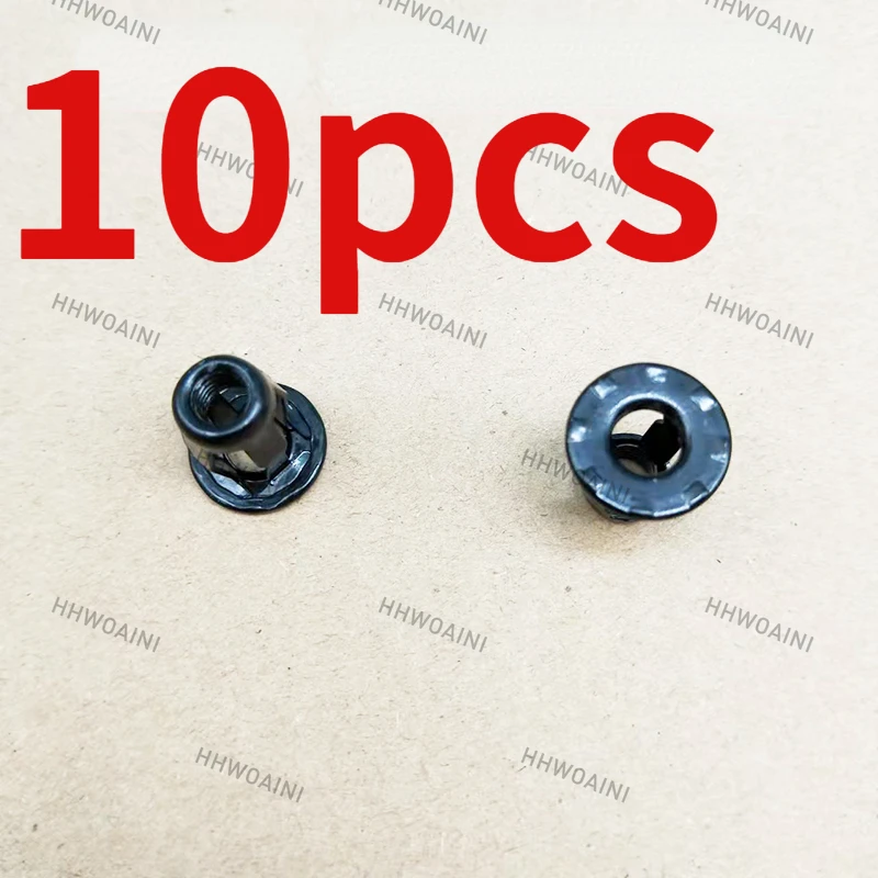 

10pcs For Volkswagen Magotan Tiguan L Passat Front and Rear Bumper License Plate Fixed Nut Base Accessories