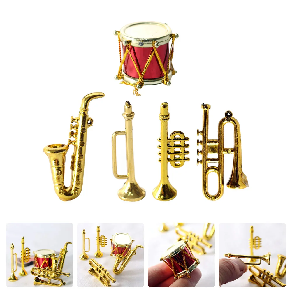 Miniature House Saxophone Children’s Toys Accessories Large Decorative Instrument