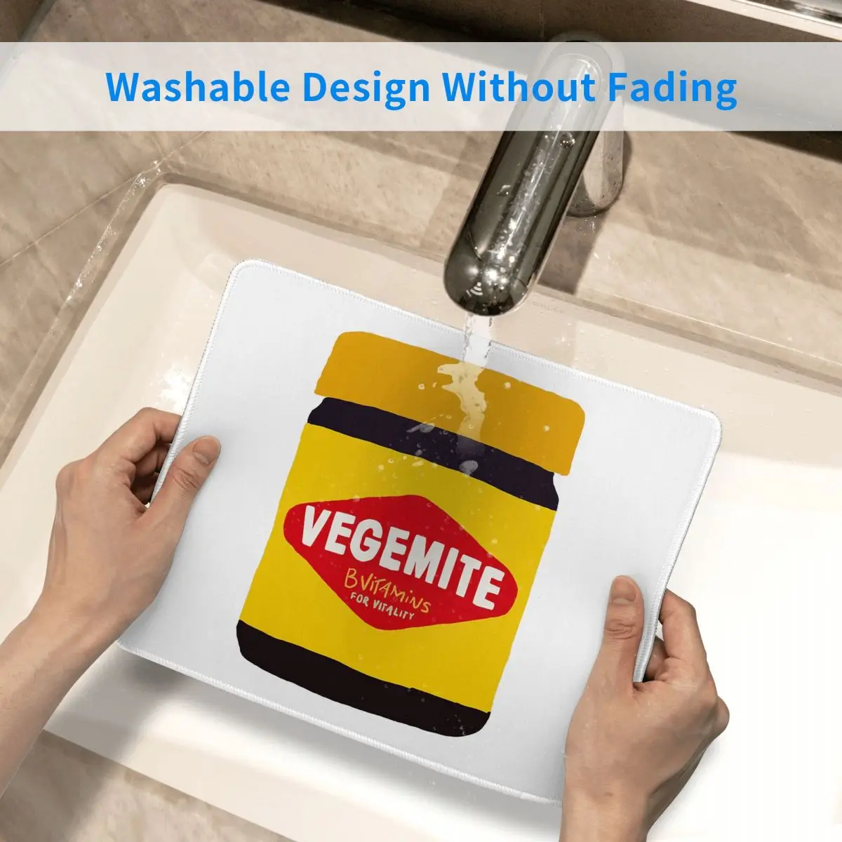 Vegemite Mouse Pad Computer Keyboard Mouse Mat Gaming PC Laptop Desk Mat Office Accessories Table Mats