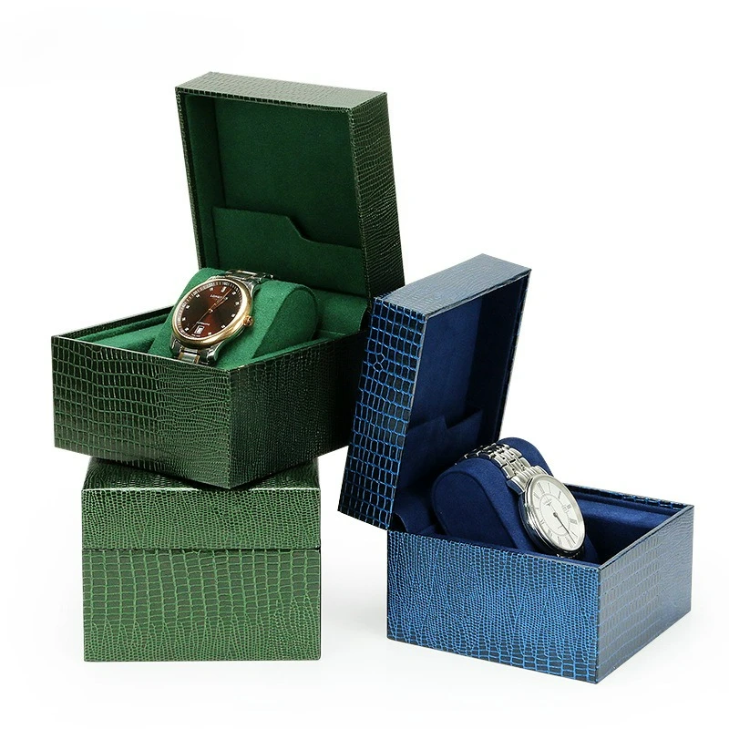 High-end watch packaging gift box flip cover luxury watch storage display box high-end watch packaging box