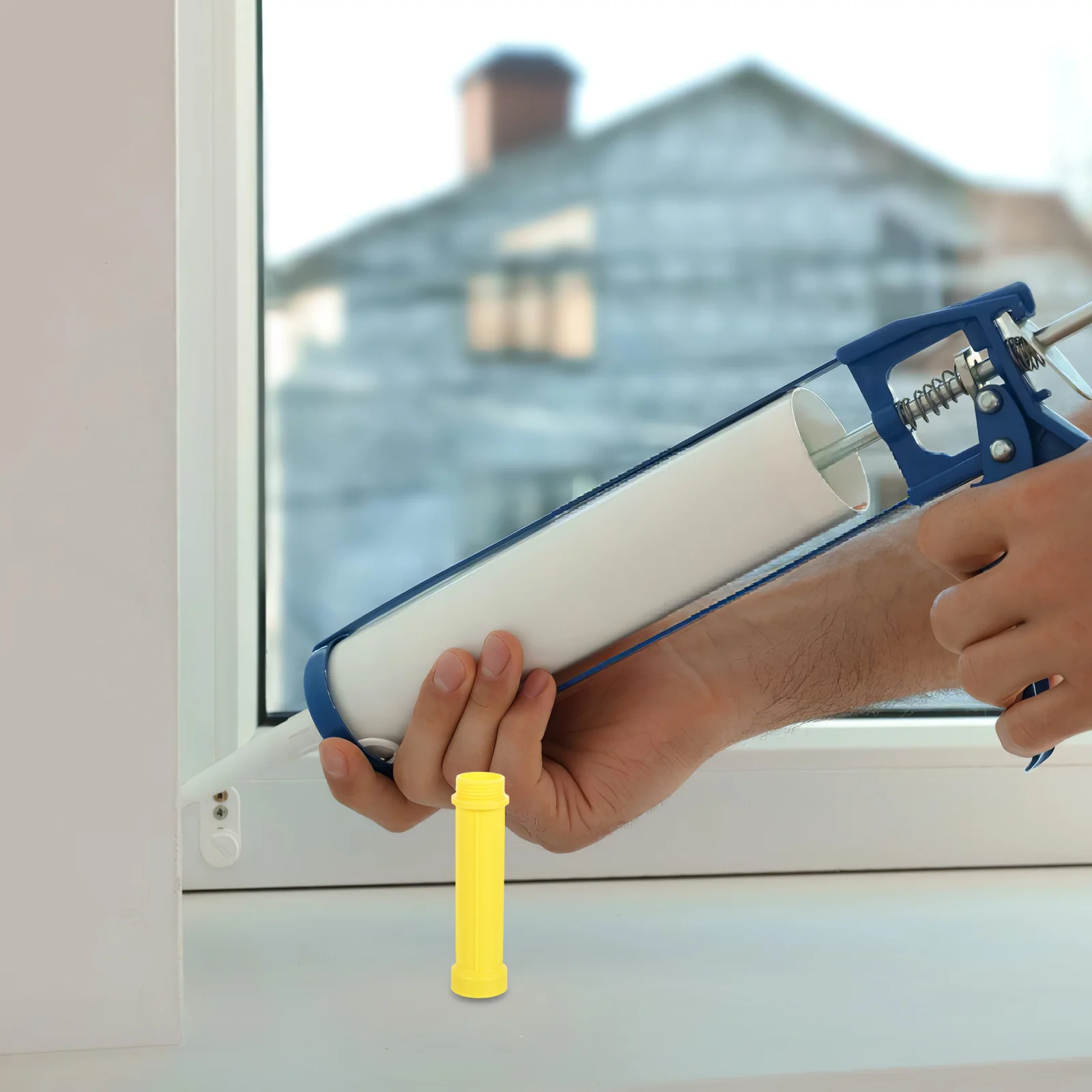 15 قطعة من وصلات فوهة ذات طرف رفيع لتوزيع اللاصق، أداة توزيع الوصول الطويلة مناسبة للفجوات الصغيرة