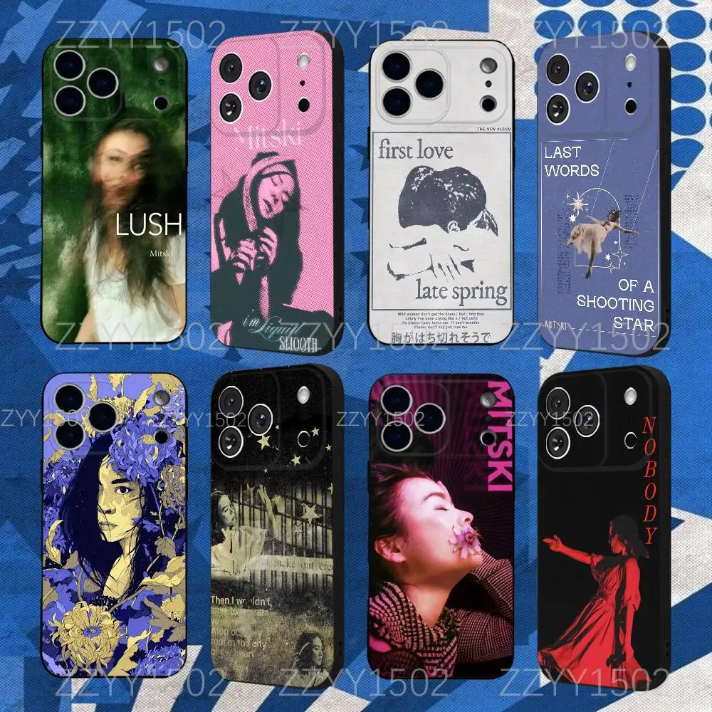 

Singer Mitski Laurel Hell Phone Case For iPhone 17,16,15,14,13,12,Pro,Max,Plus,E,SE4,Air,Mini Black Funda Shell
