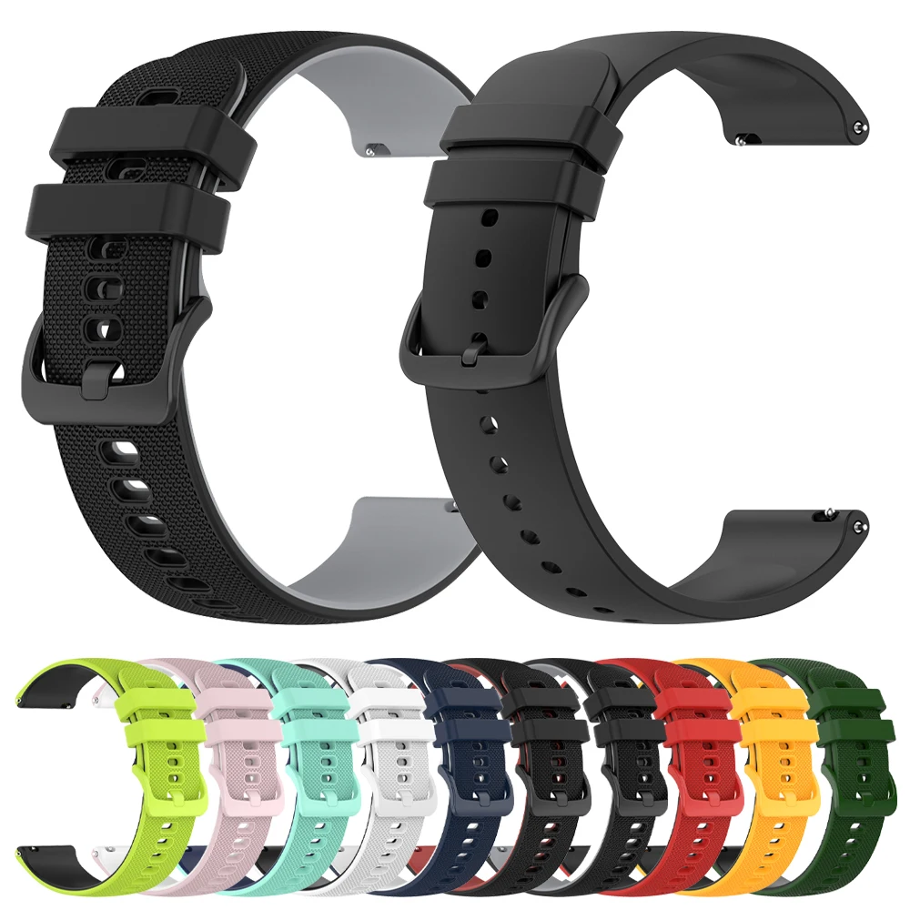 Silicone Strap For HUAWEI WATCH GT 4 Pro 46mm Band GT 3 SE 2 42mm Bracelet HONOR Magic Watch 4 GS 3 Pro ES 22mm 20mm Replacement