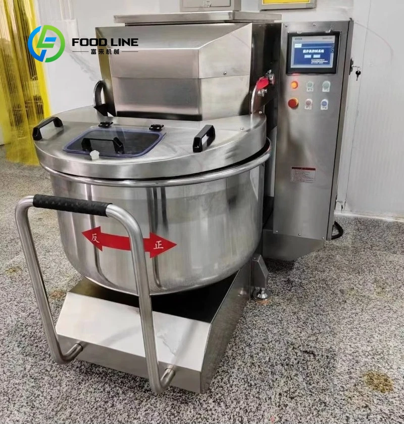 Customized size Removable bowl spiral dough mixer 1 flour dough kneader bakery 210 liters dough mixer two-speed mixing price