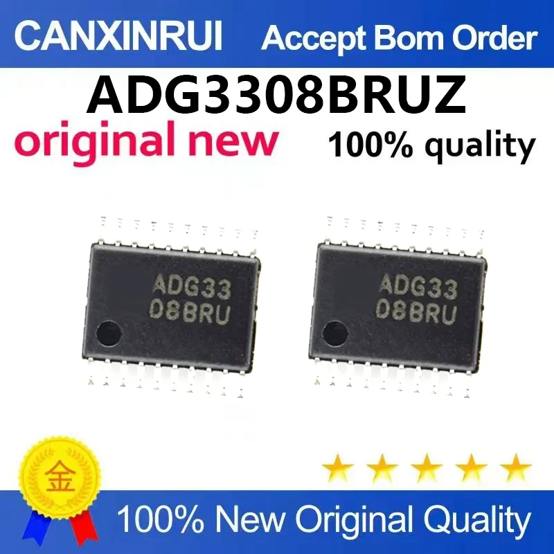 （5pcs-10pcs）Original genuine ADG3308BRUZ-REEL7 package TSSOP20 8-channel bidirectional logic level converter