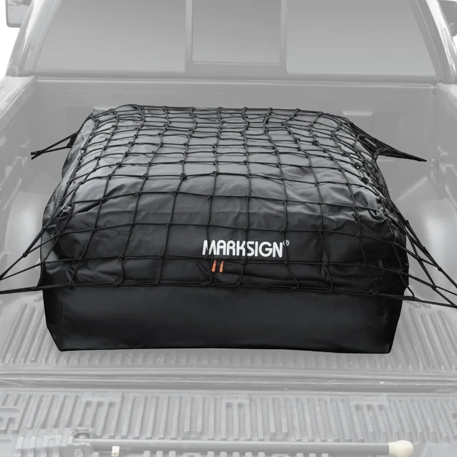 

Truck Bed Bag with Cargo Net 100 Waterproof Truck Cargo Bag Fits Any Truck Size with 4 Handles 26 Cubic Feet 51''x40''x22'' Pat