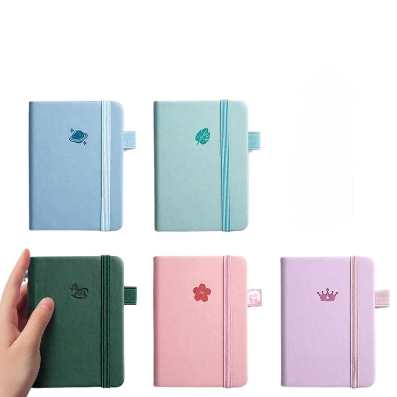 A7 Mini Notebook Portable Pocket Notepad Memo Diary Planner Agenda Organizer Sketchbook Office School Stationery 96sheet