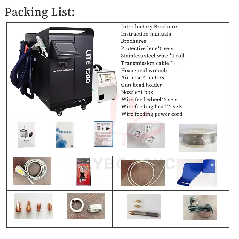 لحام ألياف الليزر المحمولة 5 في 1 1500 واط 2000 واط 3000 واط ماكس Raycus BWT لحام الليزر تنظيف قطع آلة لحام ماكينة لحام باستخدام الحاسب الآلي