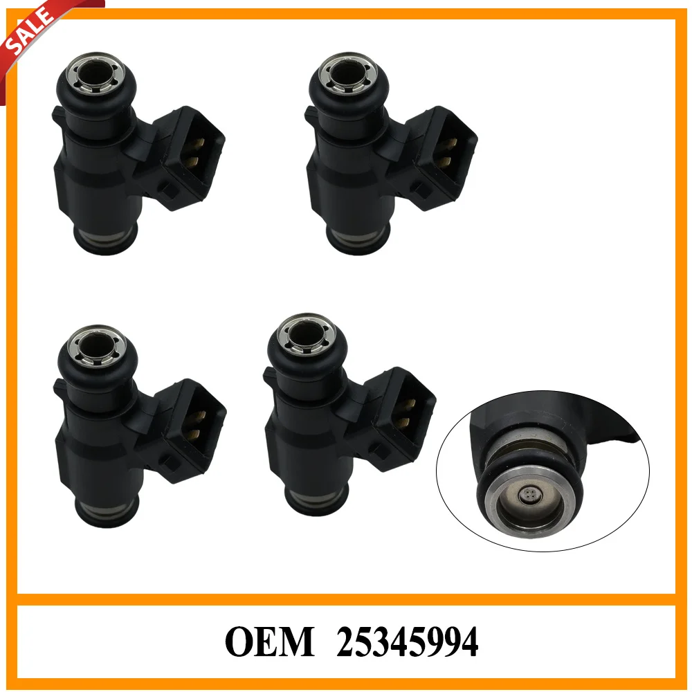4Pcs Fuel Injector 25345994   Suitable for Mitsubishi Great Wall Suspended Cuv H3 H5 Wingle3 Wingle5 V240 V200 4g63 4g64 4g69